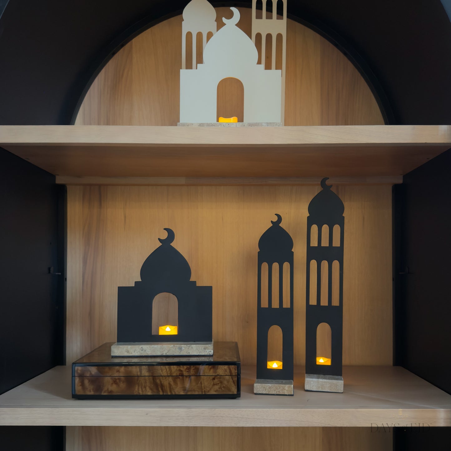 Masjid Skyline - Travertine - Days of Eid