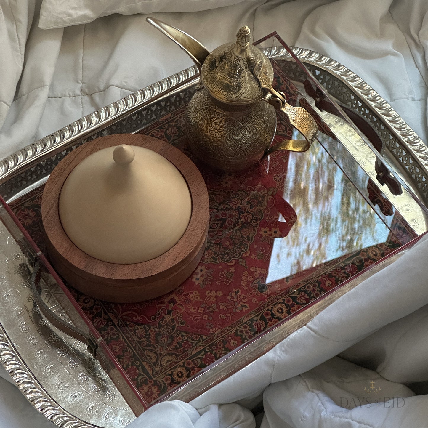 Kashan Tray - Days of Eid