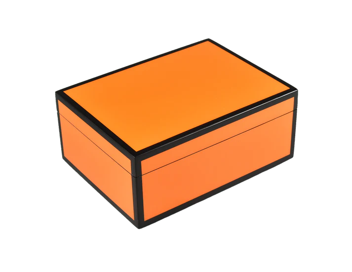Orange with Black Trim - Medium Box