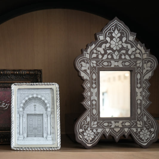 Damascene Keepsake Display Mirror - Days of Eid