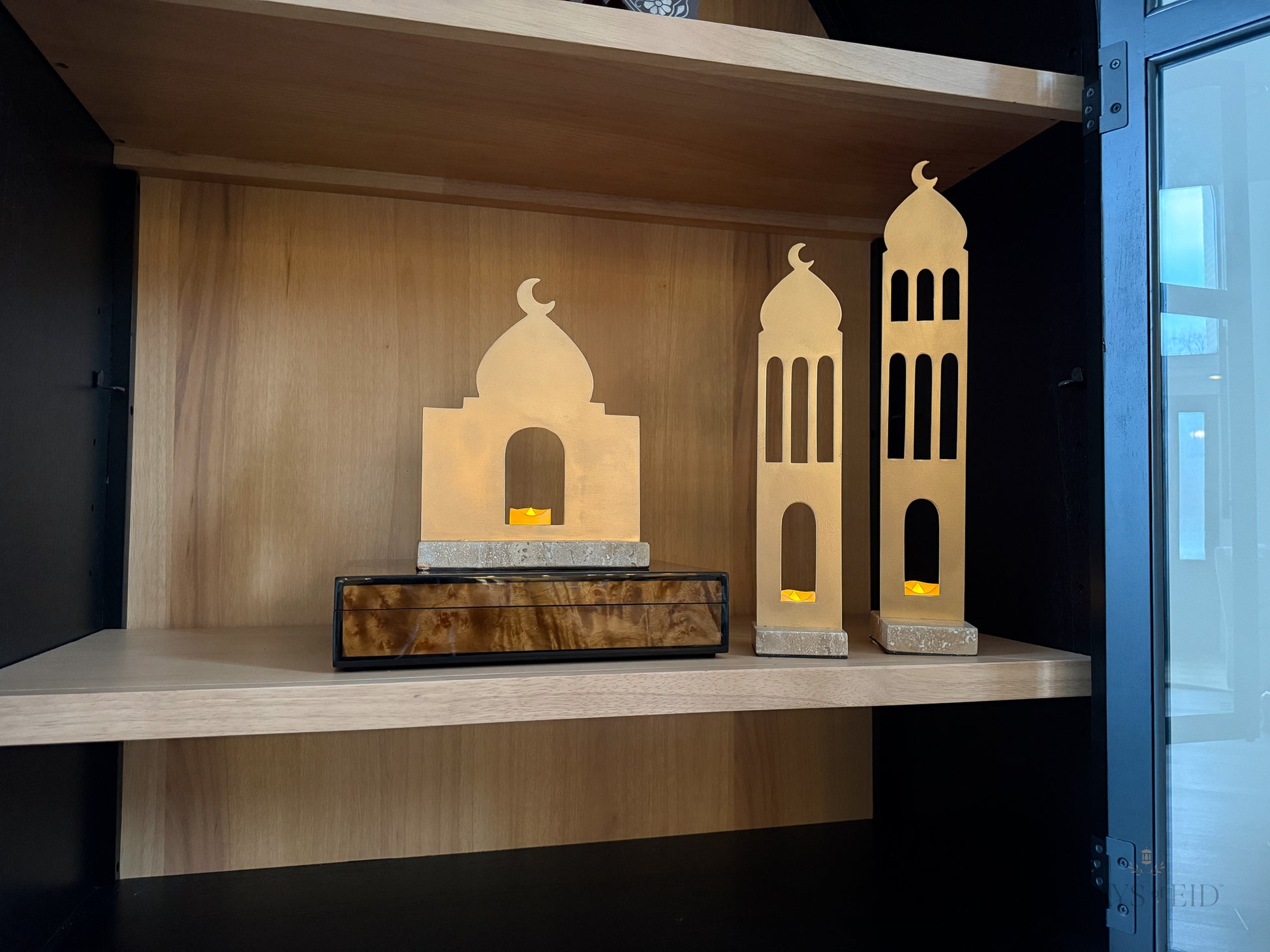 Masjid Skyline - Travertine - Days of Eid