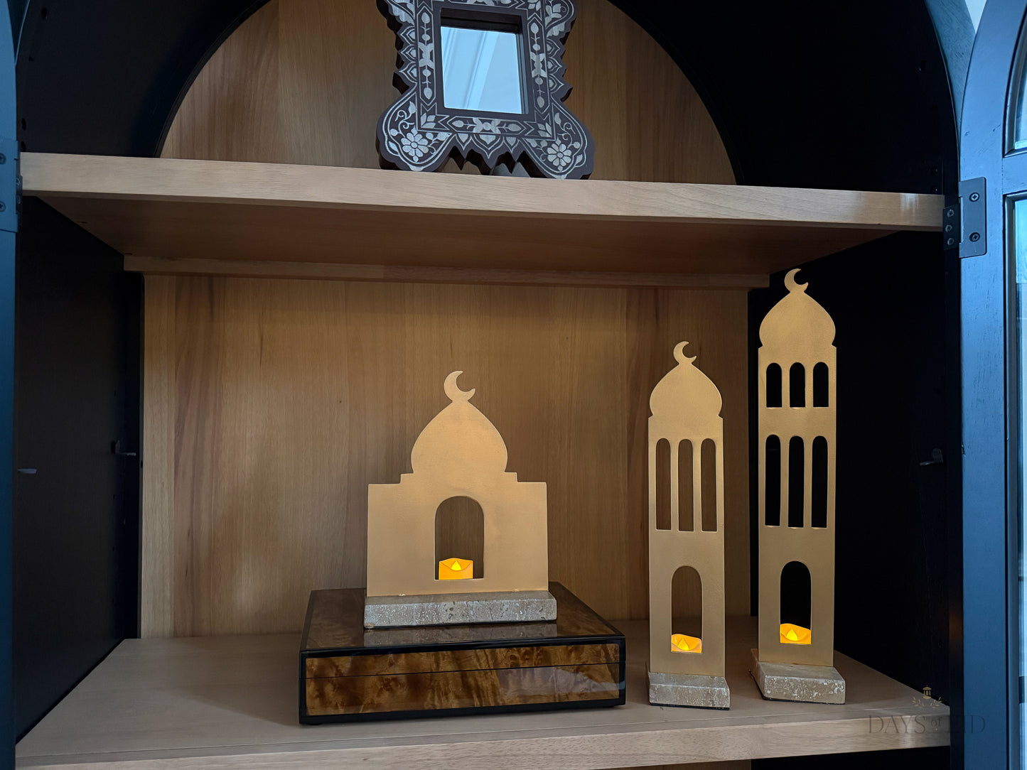Masjid Skyline - Travertine - Days of Eid