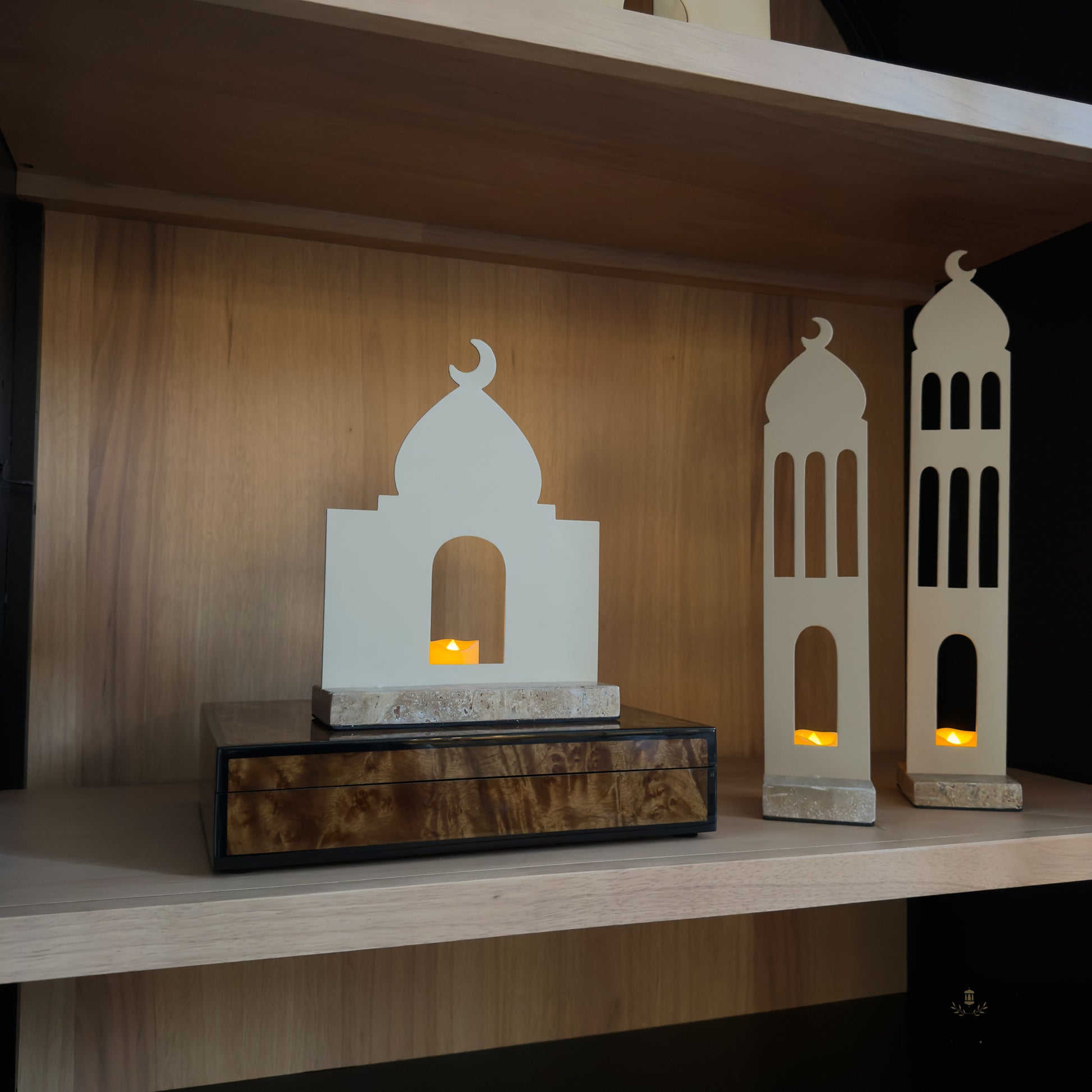 Masjid Skyline - Travertine - Days of Eid