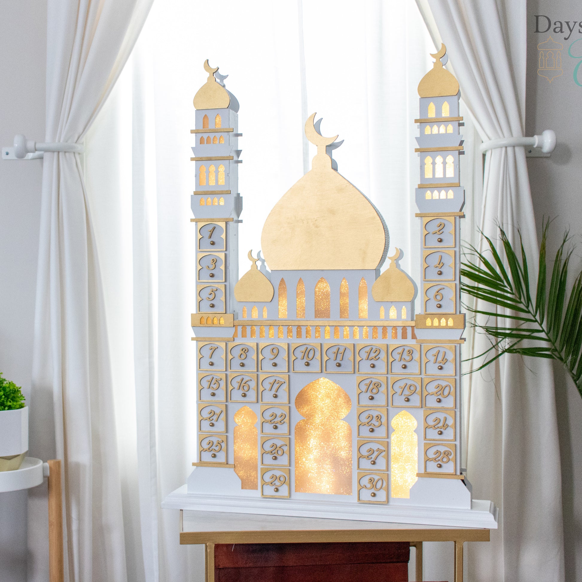 Ramadan Countdown Calendar Advent Calendar Masjid