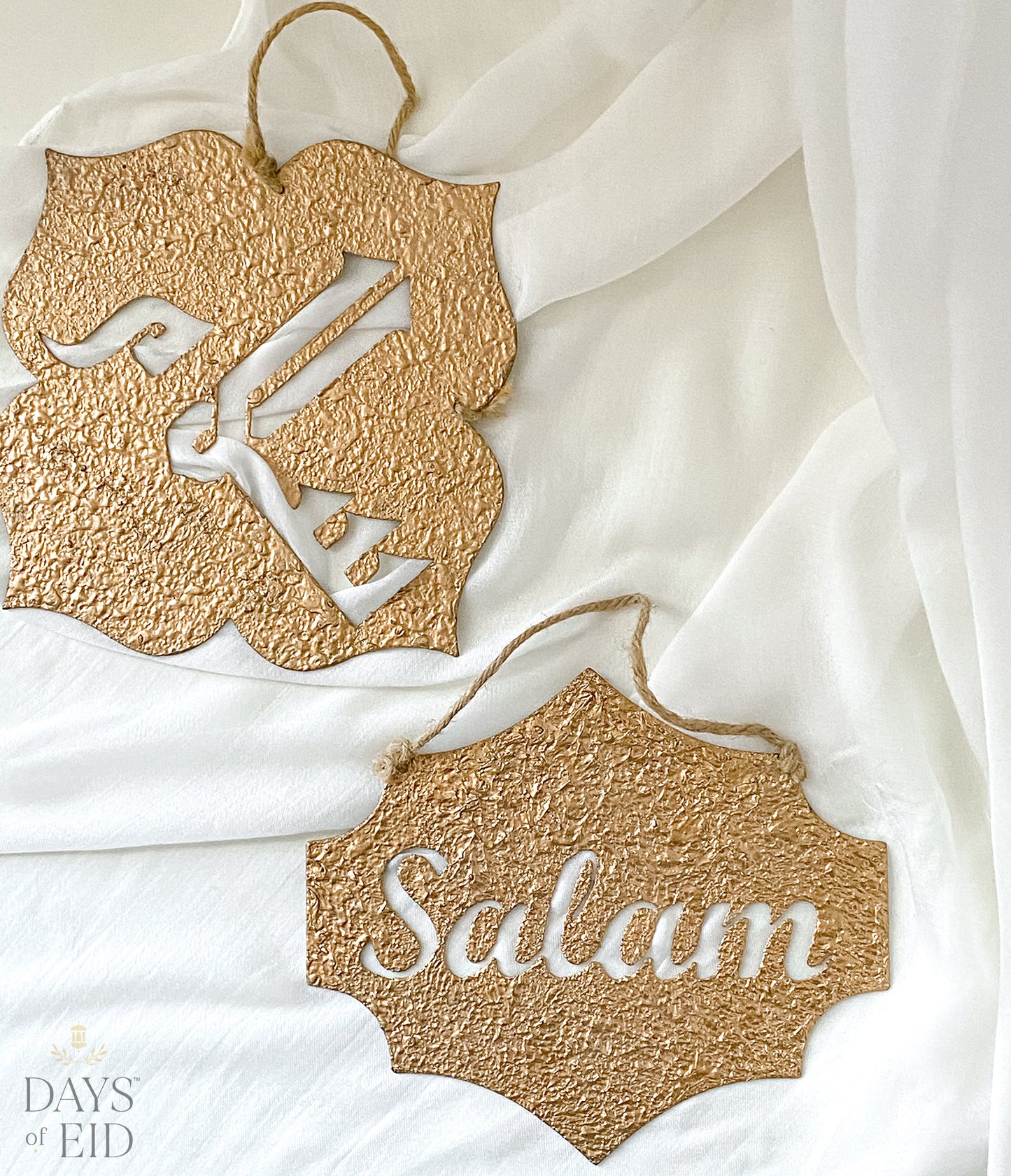 Salam Door Wreath Olive Branch Gold