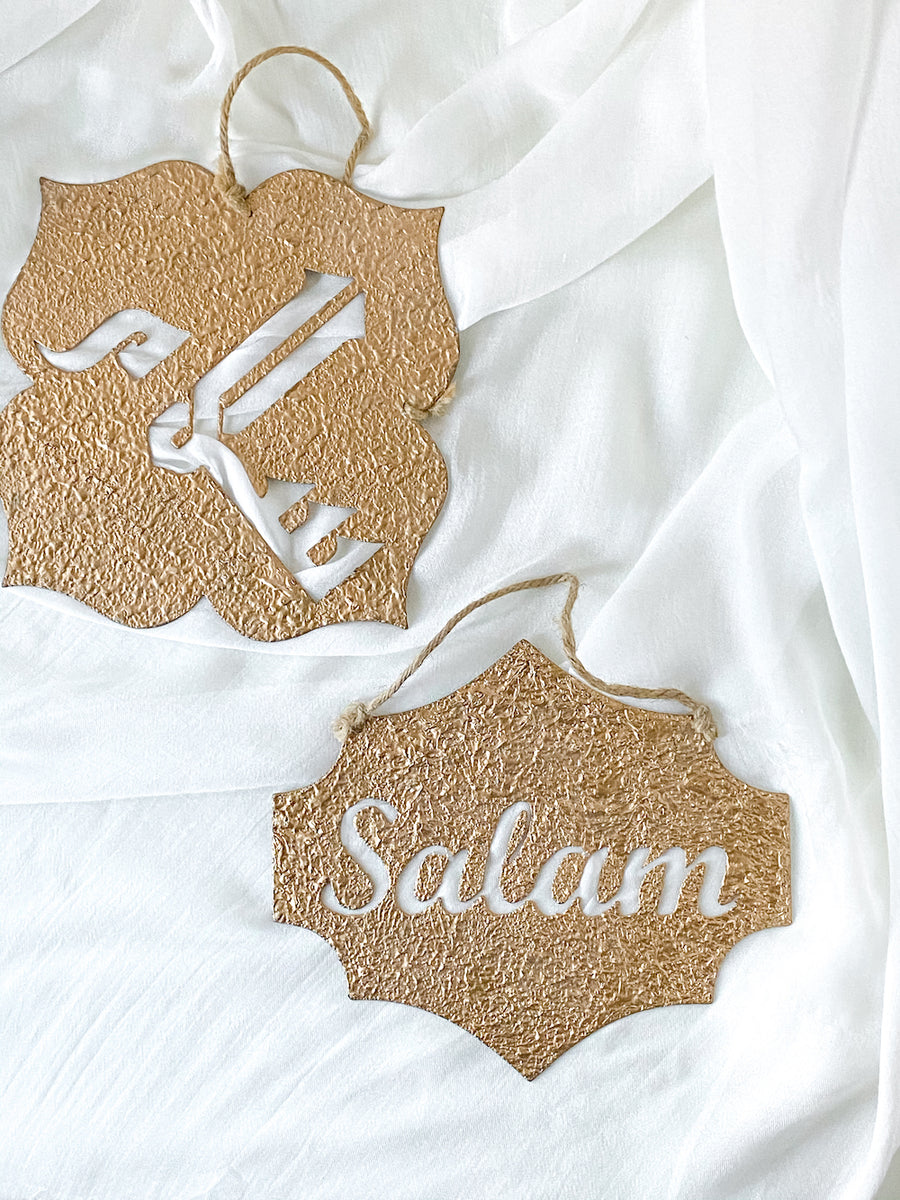 Salam Signs for Door Decor