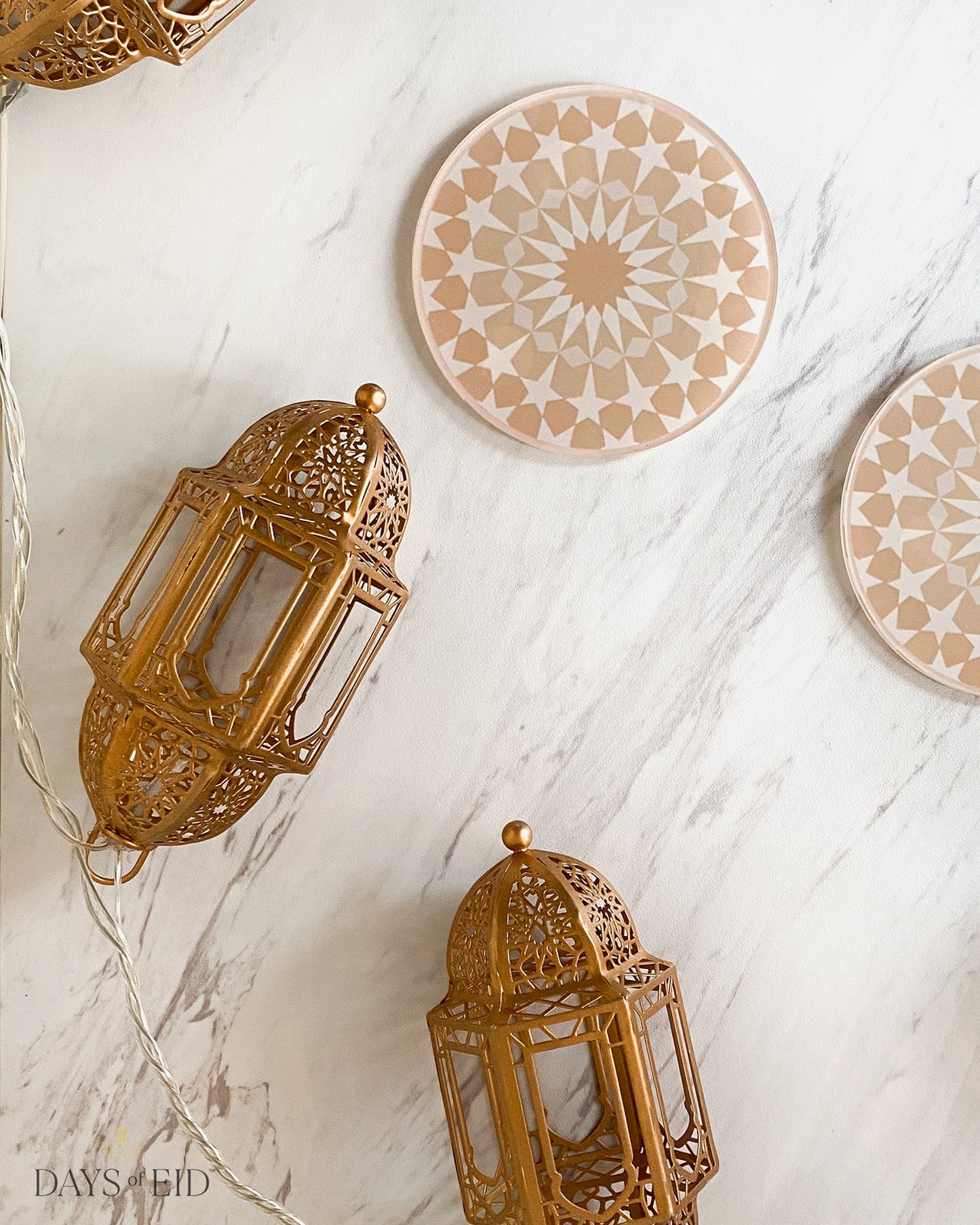 Marrakech Acrylic Coaster - Days of Eid