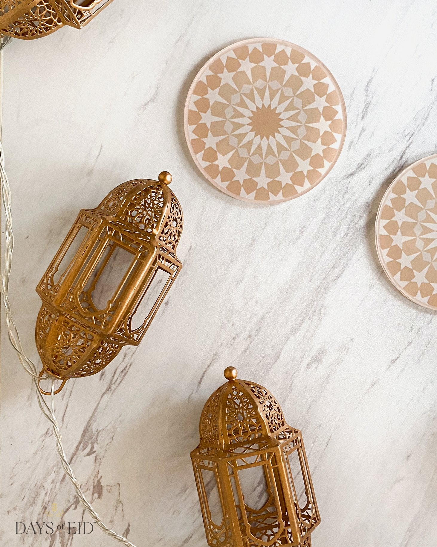Marrakech Acrylic Coaster - Days of Eid