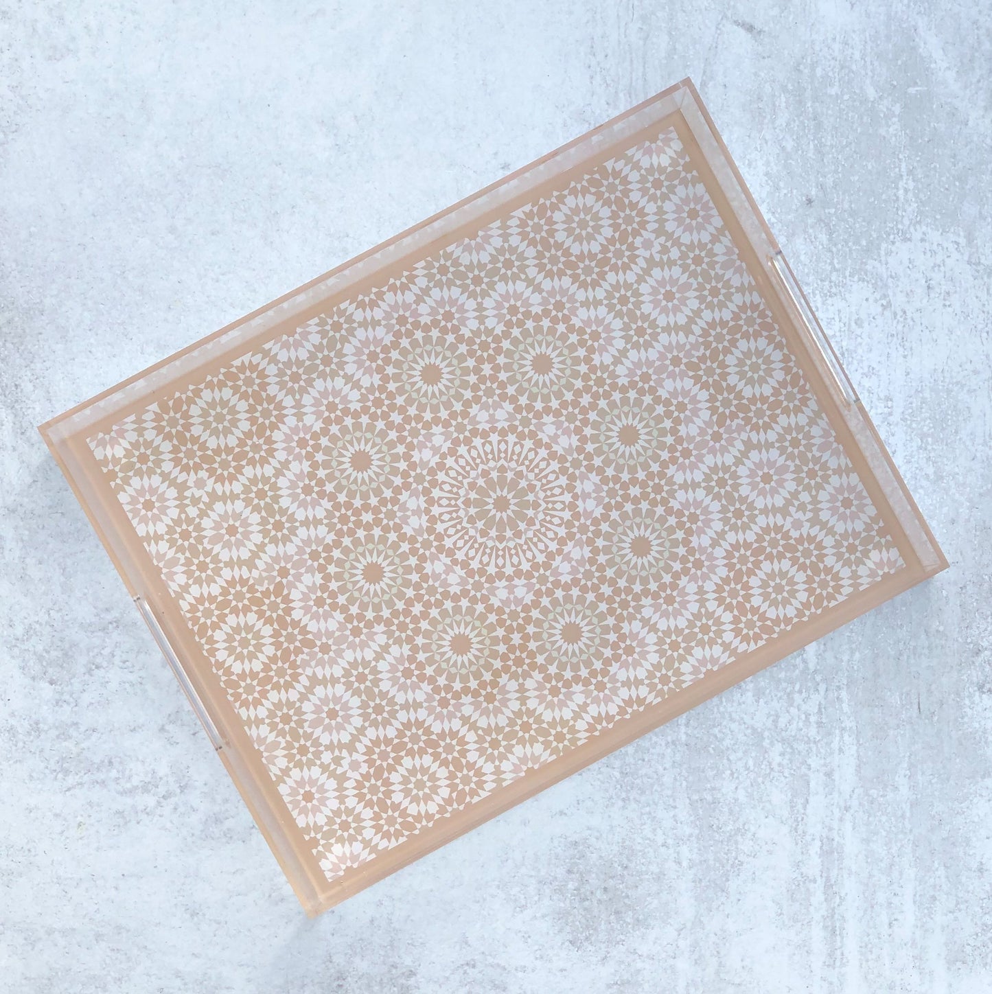 Marrakech Acrylic Tray - Days of Eid