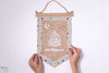 Eid Mubarak Burlap Pennant