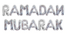 Ramadan Mubarak Balloon Banner