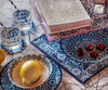 These high gauge acrylic trays with a Marrakech mosaic pattern combine Islamic artwork with modern decor.