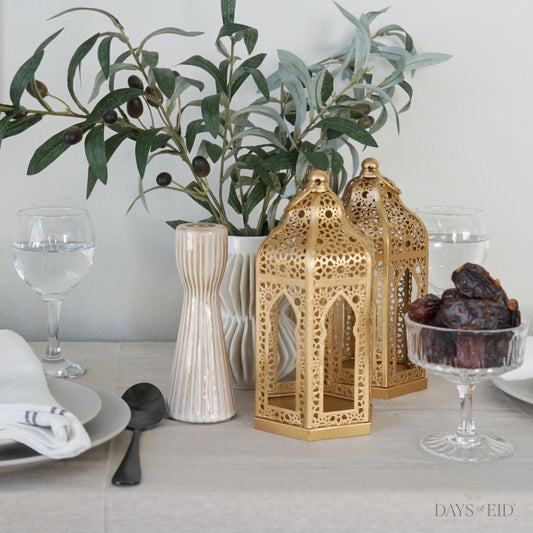 Mini Moroccan Lanterns : Set of 2 - Days of Eid