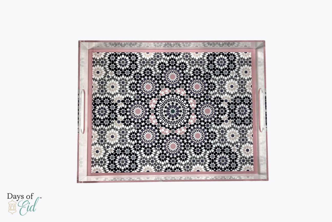 Marrakech Acrylic Tray - Days of Eid